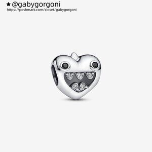 Pandora Mum's Little Monsters Heart Charm